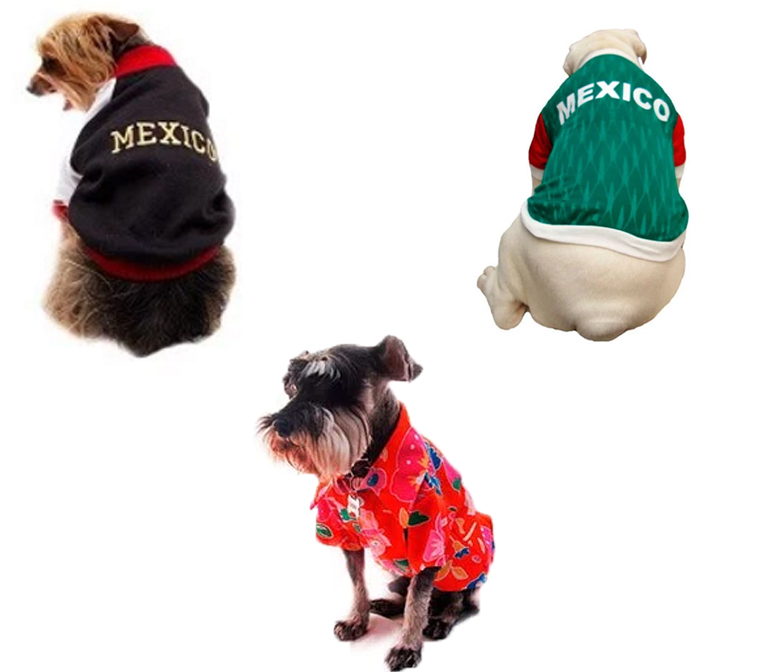 Mexican Dog Shirts/ Mexican Guayabera for Dog / Summer Dog 
